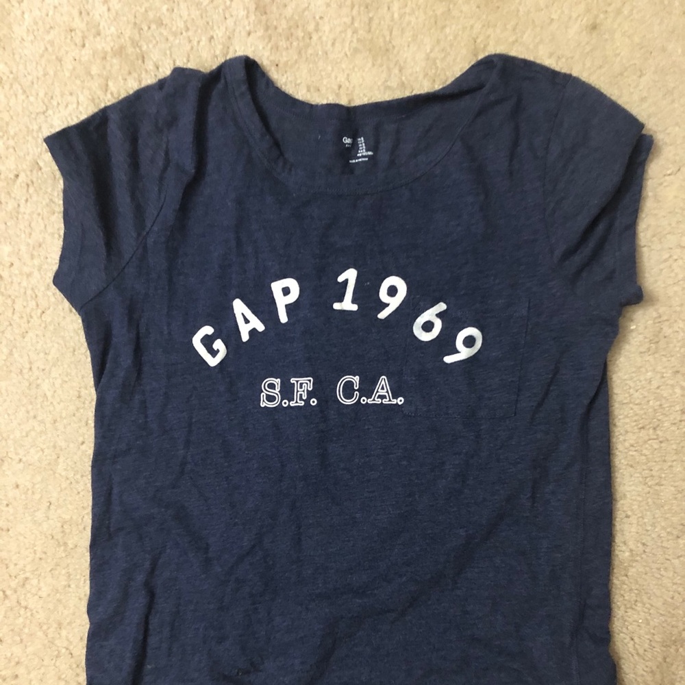 Navy SF Gap Tee